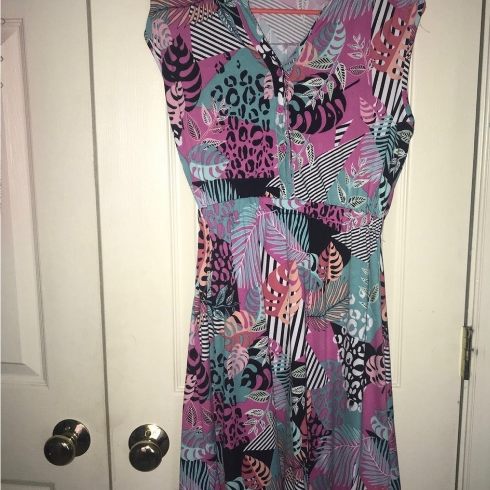 Multi Colored Dress - Picture 2 of 2